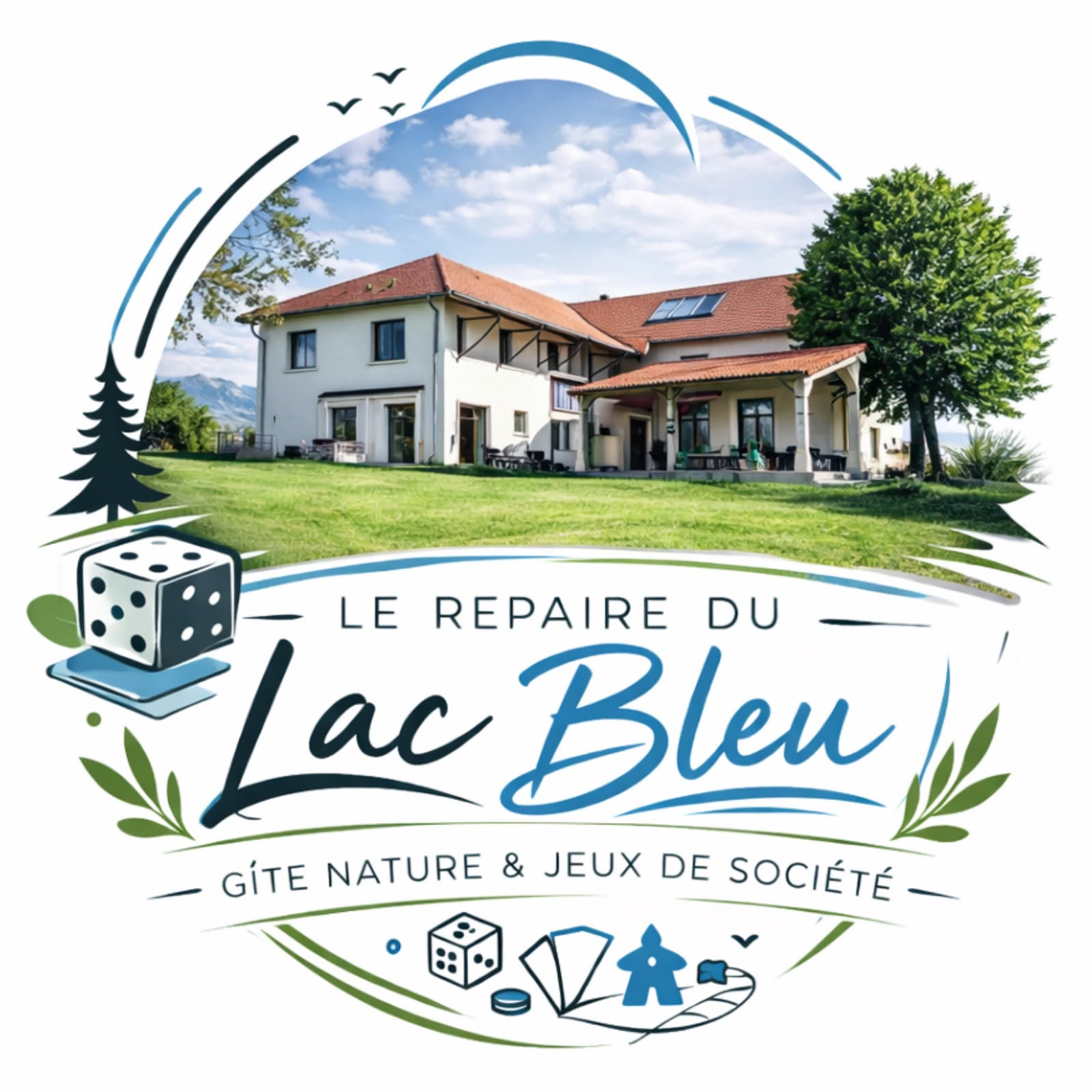 Le repaire du lac bleu